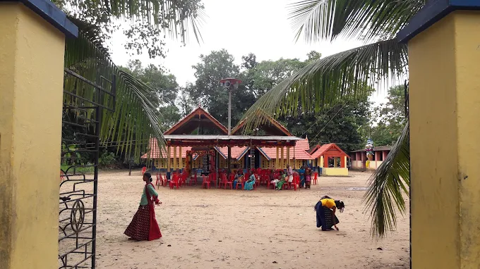 Sree Naaluvila Devi Temple  entrance Alappuzha