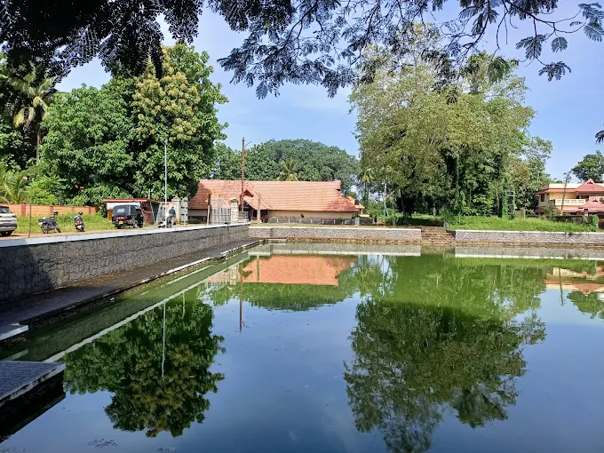 Mahavishnu temple Thrichittattu Kerala traditional architecture