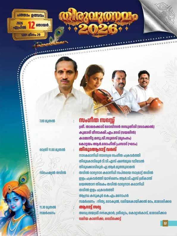 Thiruvutsavam Kerala temple spiritual vibe