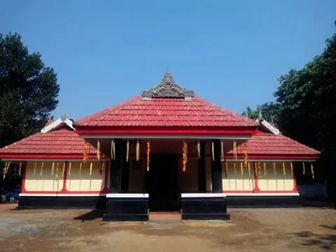 Ramapurathu Sreekrishna Swamy Templee Ernakulam front view