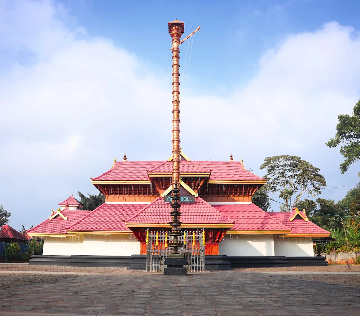 Sree Dharma Shasta Temple Idukki entrance and temple surroundings view