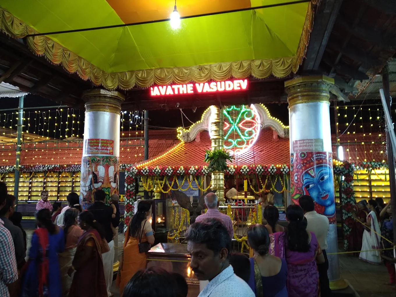 Sree Krishna Swamy Temple Idukki front view Kerala traditional architecture