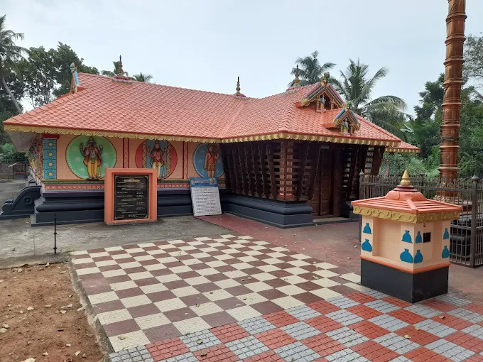 Sri Vaikuntapuram Mahavishnu Temple Kollam sacred shrine view