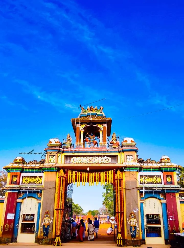 Pattazhy Devi Temple Kollam front view Kerala