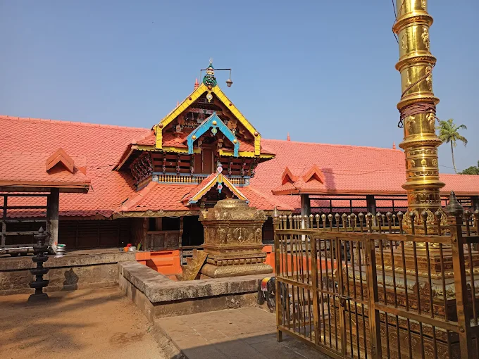 Mukhathala Sri Krishna Swamy Temple Kollam front view Kerala