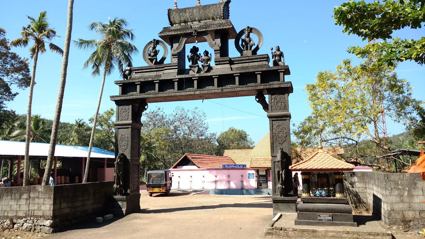Thrikoyikkal Sree Maha Narasimha Swamy Temple Kollam sacred shrine view