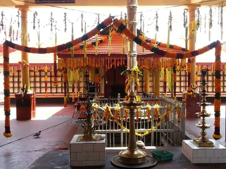Vadakkenada Sree Bhagavathi Temple Kollam front view Kerala