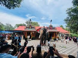 Kottiyam Sree Mahavishnu Temple Kollam sacred shrine view