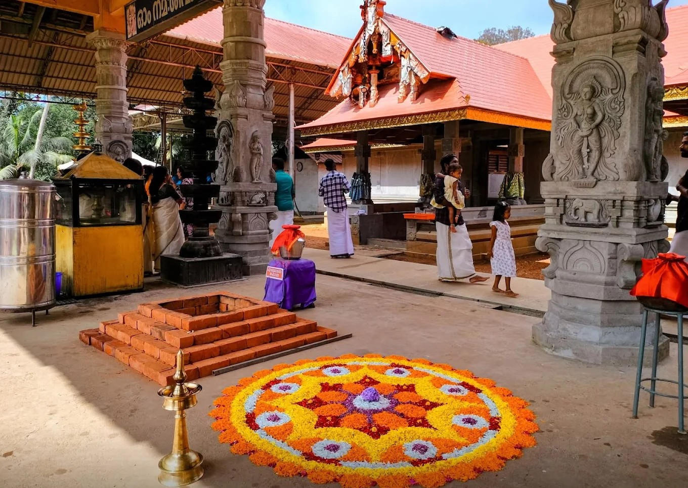 Panamattam Sree Bhagavathi Temple Kalashotsavam festival Kerala