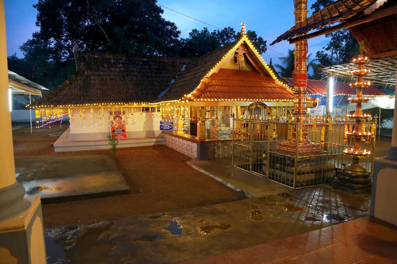 Narasimha Jayanthi Agosham 2026 Kozha Sree Narasimha Swami Temple Kuravilangad Kottayam Kerala Temple Festival