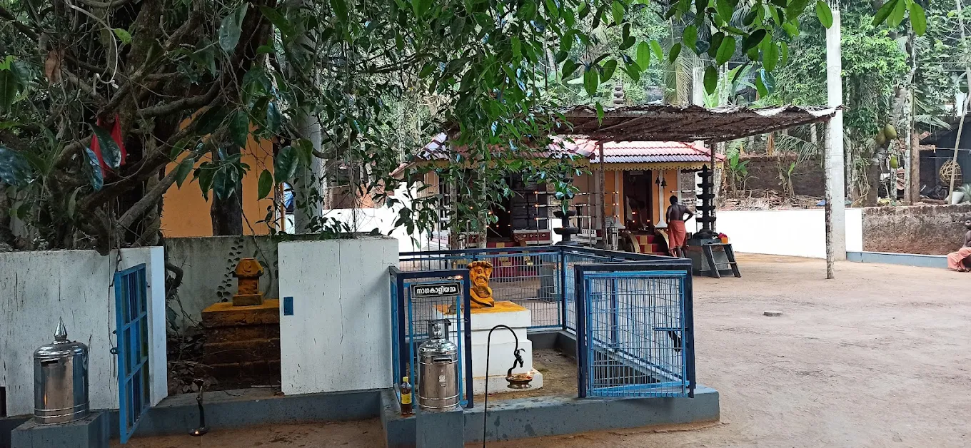 Malayil Mahakaali Temple Kozhikode entrance and temple surroundings view