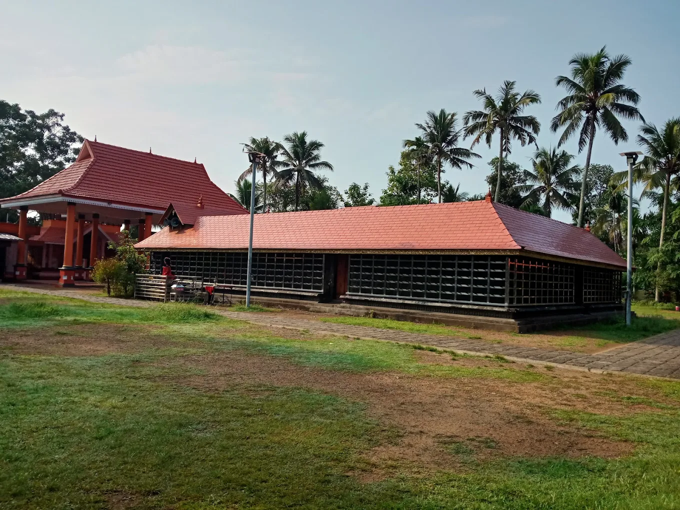 Kottangal Sree Mahabhadrakali Temple main temple view, Pathanamthitta