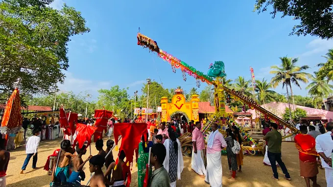 Kattunada Sree Bhadrakali Temple Kerala traditional architecture