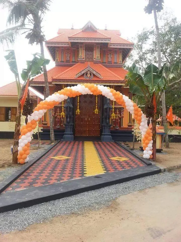 Sree Palkara Bhagavathy Temple Thiruvananthapuram festival scene