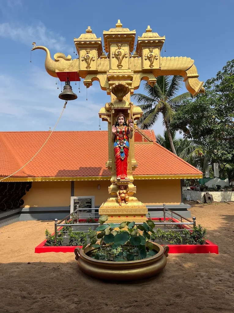 Shangumugham Devi Temple Trivandrum front view