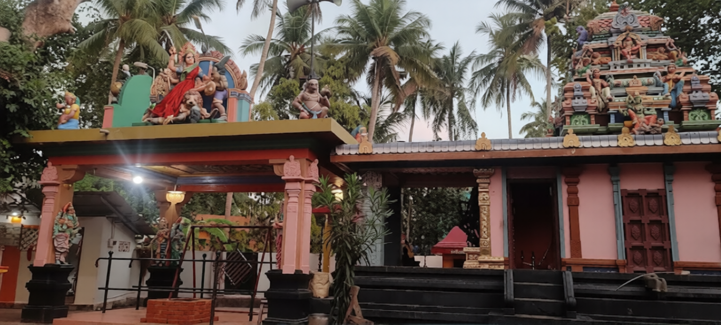 Vishu Dina Visheshal Pooja 2026 at Elamparammoodu Sree Raktha Chamundi Devi Temple Anayara Thiruvananthapuram Kerala Festival